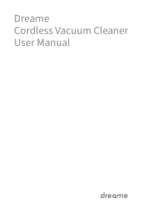 Manual Dreame V12 Aspirador