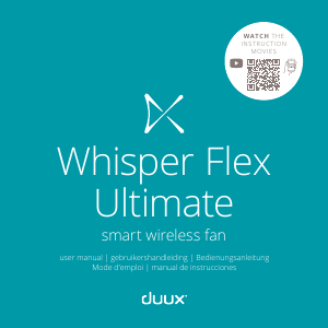 Mode d’emploi Duux Whisper Flex Ultimate Ventilateur