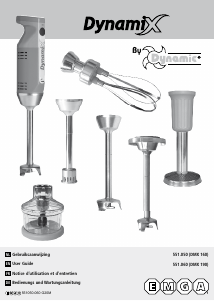 Bedienungsanleitung Dynamix DMX 190 Stabmixer