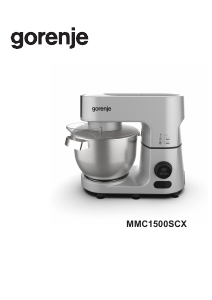 Manual Gorenje MMC1500SCX Mixer cu vas