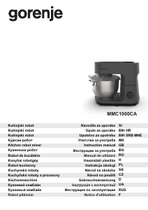 Használati útmutató Gorenje MMC1000CA Konyhai robotgép