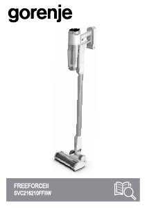 Manuál Gorenje SVC216210FFIIW Vysavač