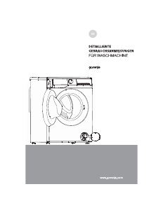Bedienungsanleitung Gorenje WNM1HEI84APS/AT Waschmaschine