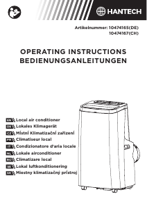 Manual Hantech JHS-A018-12KR2/A WIFI VDE PLUG Aer condiționat
