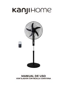 Manual de uso Kanji KJH-FH2012 Ventilador