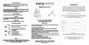 Manual de uso Kanji KHJ-BL0300HM01 Batidora de varillas