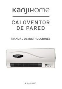 Manual de uso Kanji KJH-CH102 Calefactor