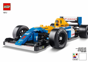 Kullanım kılavuzu Lego set 10353 Icons Williams Racing FW14B ve Nigel Mansell