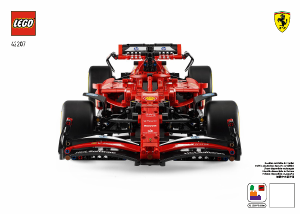 Manuale Lego set 42207 Technic Monoposto F1 Ferrari SF-24