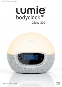 Bedienungsanleitung Lumie Bodyclock GLANZ 300 Wake-up light