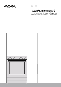Használati útmutató Mora P2241A1W Tűzhely