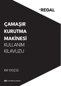 Kullanım kılavuzu Regal KM 100232 10 Kurutma makinesi