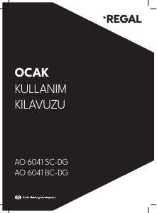 Kullanım kılavuzu Regal AO 6041 SC-DG Ocak