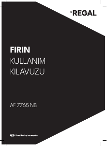 Kullanım kılavuzu Regal AF 7765 NB Fırın