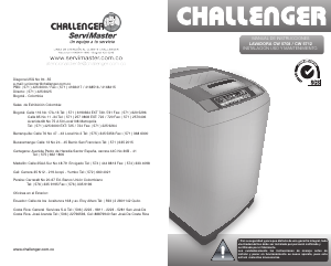 Manual de uso Challenger CW 5708 Lavadora