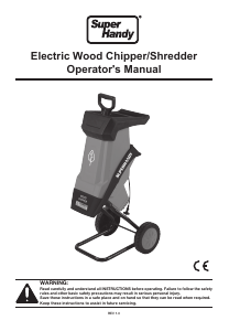 Manual SuperHandy GUT018-FBA Garden Shredder