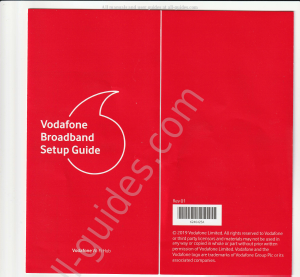 Handleiding Vodafone THG3000 Router
