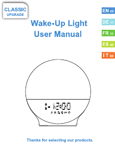 Handleiding Tuerthy ACA-002-B Wake-up Light