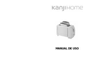 Manual de uso Kanji KJH-TM800SEC01-R Tostador
