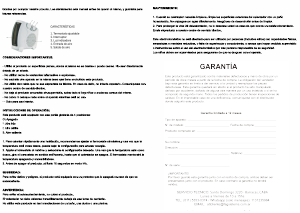 Manual de uso Kanji KJH-CH106/N Calefactor