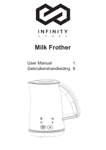 Handleiding Infinity Goods INF1055 Melkopschuimer