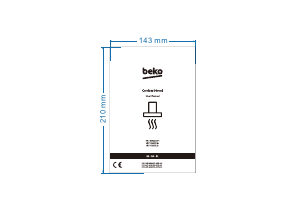 Manual BEKO HNT63322BH Hotă