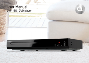 Bruksanvisning Andersson DVP-160 DVD spelare