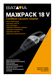 Manual de uso Batavia BT-CVC001 Aspirador de mano