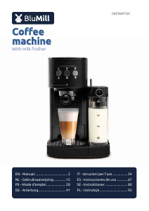 Bruksanvisning BluMill CM7008T-GS Kaffebryggare