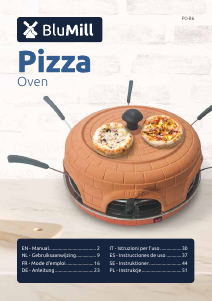 Mode d’emploi BluMill PO-B6 Four à pizza