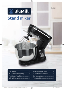 Instrukcja BluMill SL-9831 Mikser