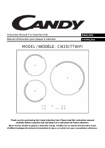 Handleiding Candy CI633CTTWIFI Kookplaat
