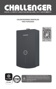 Manual de uso Challenger WHD 7116 Caldera de gas