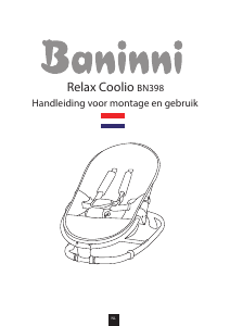 Manual Baninni BN398 Relax Coolio Bouncer