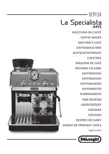 Manual DeLonghi EC9155.GR La Specialista Máquina de café
