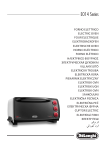 Kullanım kılavuzu DeLonghi EO14552.W Fırın