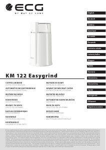 Kasutusjuhend ECG KM 122 Easygrind Kohviveski