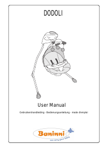 Bedienungsanleitung Baninni Dodoli Schaukelwippe