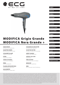 Manual ECG Modifica Nera Grande+ Uscător de păr