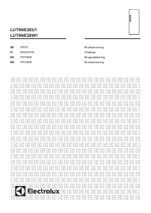 Käyttöohje Electrolux LUT6NE28W1 Pakastin