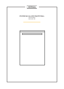 Manual Kernau KDI 6863 SD Dishwasher