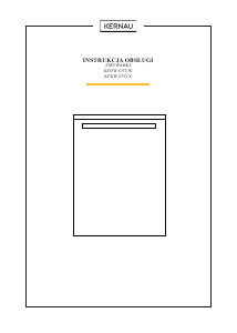 Manual Kernau KFDW 6753 W Dishwasher