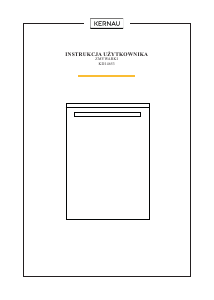 Instrukcja Kernau KDI 4653 Zmywarka