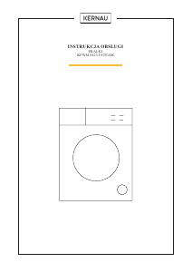 Manual Kernau KFWM 8423 I Steam Washing Machine