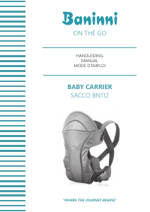 Manual Baninni BN112 Sacco Baby Carrier