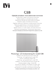 Руководство LVI CEB Обогреватель