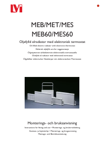 Käyttöohje LVI MES60 Lämmitin