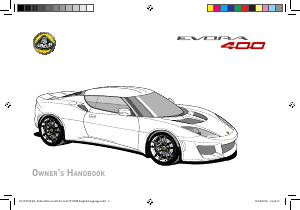 Handleiding Lotus Evora 400 (2018)