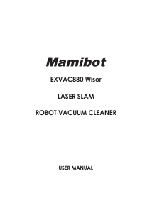 Manual Mamibot EXVAC880 Wisor Vacuum Cleaner