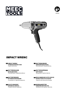 Bruksanvisning Meec Tools 022-924 Mutterdragare